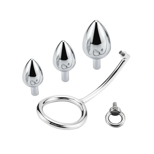 Anal Hooks Stainless DiscreetChoice Cock 4663 with Steel Set Hook Ring Anal 0115